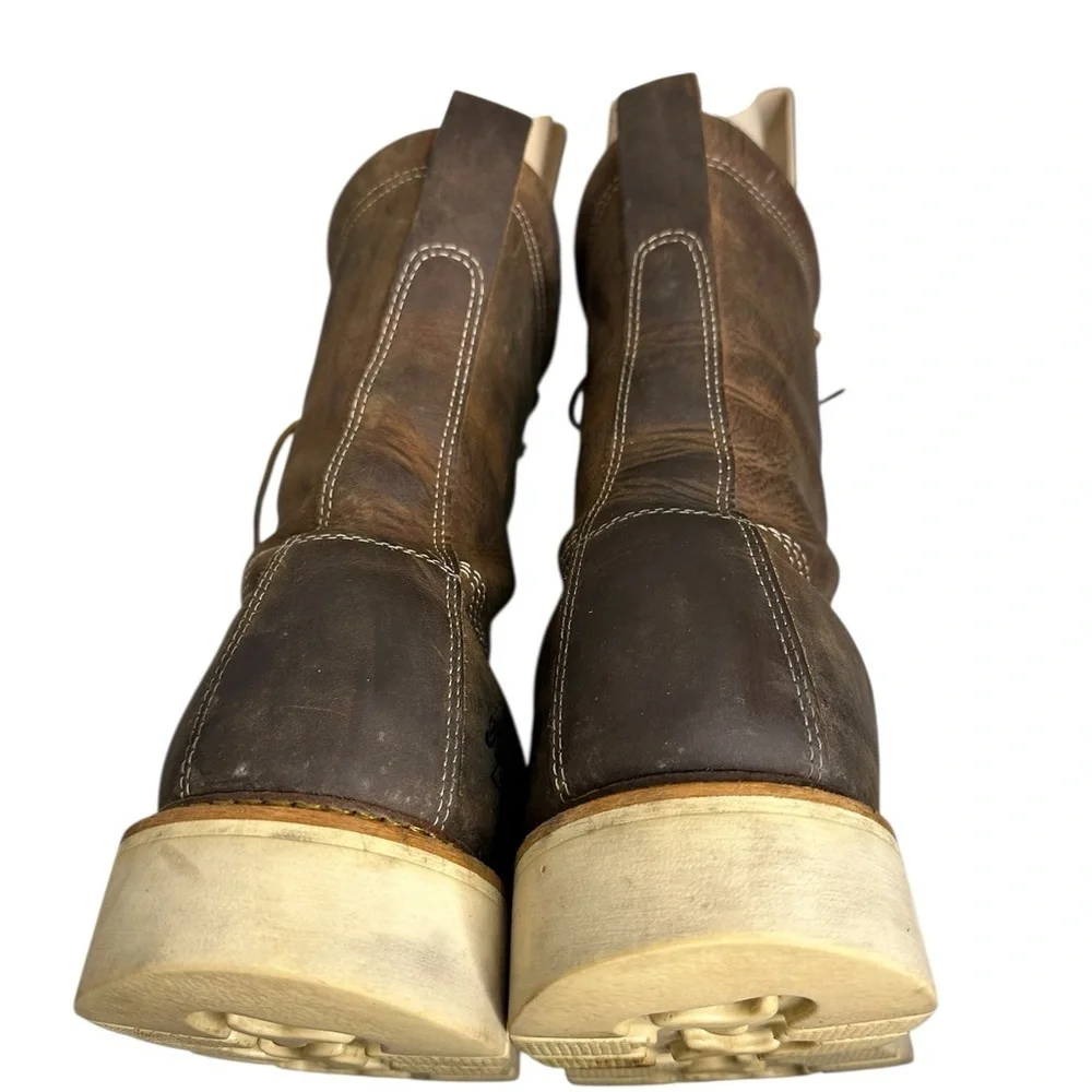 Thorogood men brown boot size 13, pre-owned